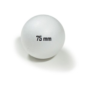Bola De Isopor 75mm - Unidade