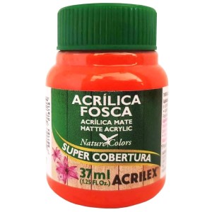 TINTA ACRILICA FOSCA 37ML LARANJA ACRILEX