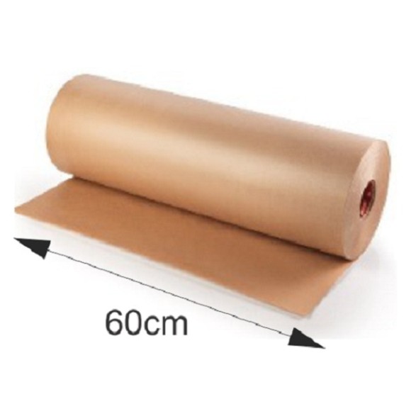 BOBINA 60CM KRAFT APROXIM.120 MTS / 5,5KG