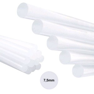 Pacote Refil Cola Quente Fina Diam. 7,5mm 1KG RENDICOLLA