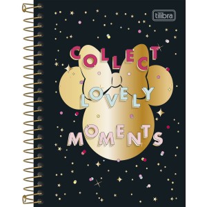 CADERNETA 1/8 80FLS MINNIE TILIBRA