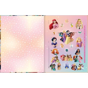 CADERNO CALIGRAFIA BROCHURA 40FLS PRINCESAS TILIBRA