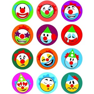 CARIMBO CIS STAMP PALHACOS CIS