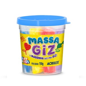 Massinha Giz 06 Cores 100gr ACRILEX