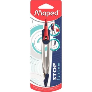 Compasso Com Trava Escolar Metal Stop System