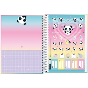 Caderno Universitário 10 Matérias 160fls Lovely Friend TILIBRA