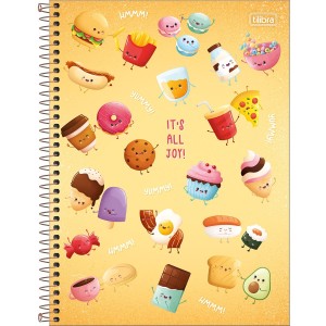 CADERNO UNIVERSITARIO 10 MATERIAS 160FLS TASTE TILIBRA