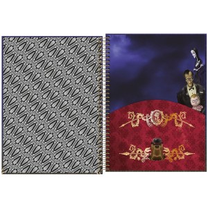 CADERNO UNIVERSITARIO 1 MATERIA 80FLS FAMILIA ADDAM TILIBRA