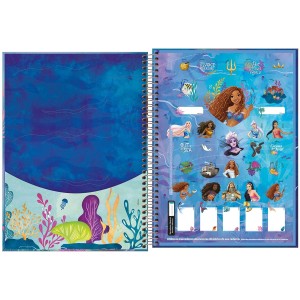 CADERNO UNIVERSITARIO 1 MATERIA 80FLS PEQUENA SEREIA TILIBRA