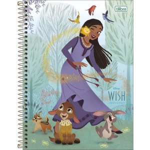 CADERNO UNIVERSITARIO 1 MATERIA 80FLS WISH TILIBRA