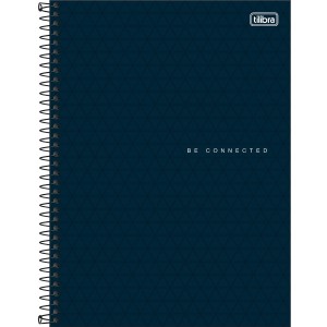 CADERNO UNIVERSITARIO 1 MATERIA 80FLS NEON CONNECT MASCULINO TILIBRA