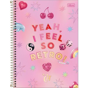 CADERNO UNIVERSITARIO 1 MATERIA 80FLS CAPRICHO TILIBRA