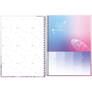 CADERNO UNIVERSITARIO 10 MATERIAS 160FLS DAISY TILIBRA