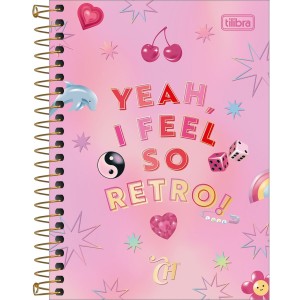 CADERNETA 1/8 80FLS CAPRICHO TILIBRA