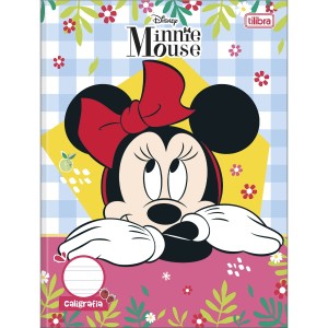 CADERNO CALIGRAFIA BROCHURA 40FLS MINNIE TILIBRA