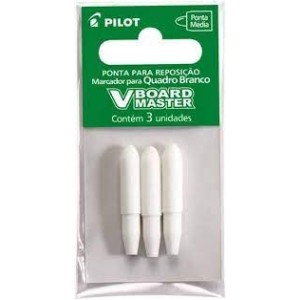 PONTA P/PINCEL QUADRO BRANCO C/3 UNIDADES PILOT