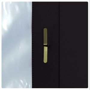 Pasta Catalogo Portfolio A3 30 Envelopes 0,12 Medio Preto Com Visore Com Colchete Ref.155PR DAC