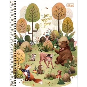CADERNO UNIVERSITARIO 1 MATERIA 80FLS LOVELAND TILIBRA