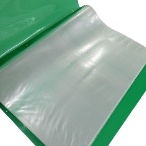 Pasta Catalogo Portfolio A4 10 Envelopes 0,12 Medio Verde Line Sem Visor Polipropileno Ref.1692VD DAC