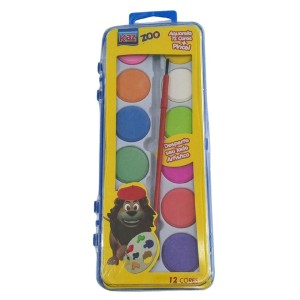 AQUARELA COM 12 CORES KAZ KZ922986