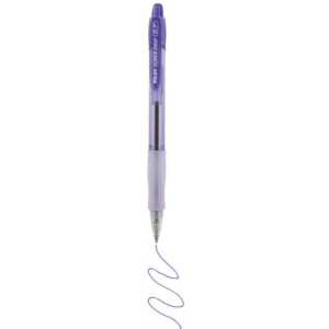 Caneta Esferografica 0.7mm Super Grip Color Violeta Blister PILOT