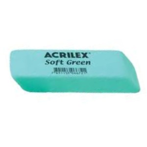 Borracha Verde Soft ACRILEX