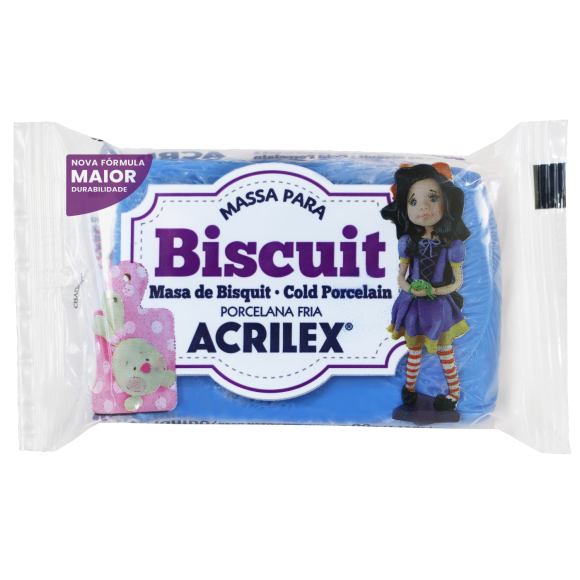 Biscuit Porcelana Fria 85/90gr ACRILEX