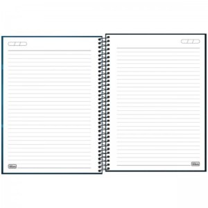 Caderno Universitario 1 Materia 80fls Zip Cores Capa Dura TILIBRA