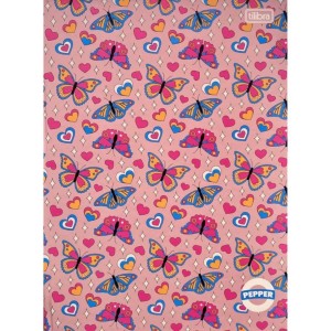 Caderno Brochura Universitario 80fls Pepper Capa Dura TILIBRA