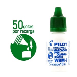 Tinta Pincel Quadro Branco Wbm7 15ml PILOT