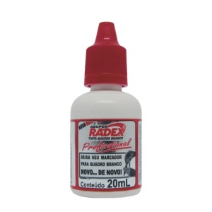 Tinta Pincel Quadro Branco 20ml ASUPER RADEX