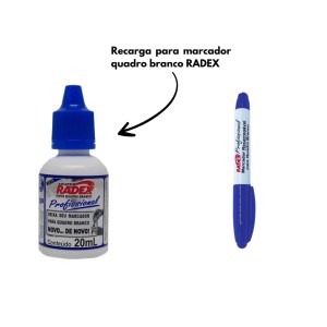 Tinta Pincel Quadro Branco 20ml ASUPER RADEX