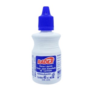 Tinta Almofada de Carimbo 40ml ASUPER RADEX