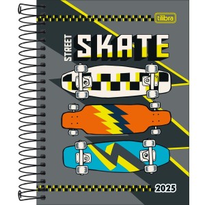 Agenda 2026 Escolar Pepper Masculina Espiral TILIBRA