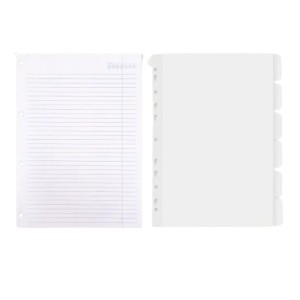 Fichario Universitario 4 Argolas Com Ziper Classic Preto Ref.918.PT ACP