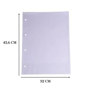 Envelope Plástico A3 4 Furos Com 5 Unidades - Médio - DAC | ACP
