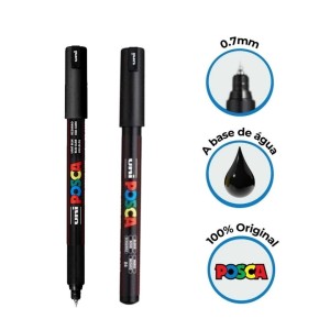 Caneta Posca 0.7mm PC-1MR UNI-BALL