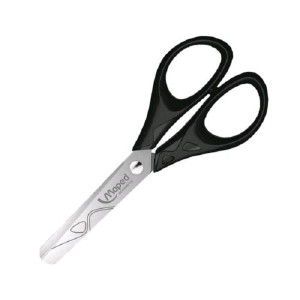 tesoura escolar 13cm essentials preta ref.464260 maped