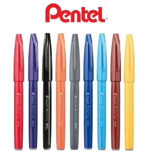 Caneta Brush Touch Sign Pen PENTEL