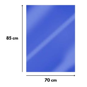 Papel Celofane Pacote Com 50 Folhas 70X85cm VMP