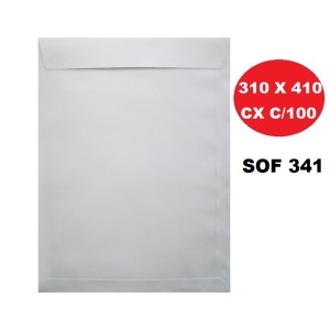 ENVELOPE SACO 310X410 BRANCO CAIXA C/100 FORONI | SCRITY