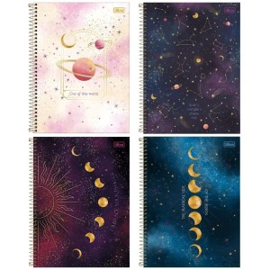 Caderno Universitário 1 Matéria 80 folhas Magic TILIBRA