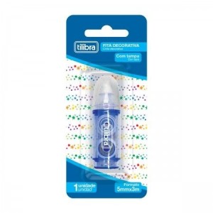 Fita Decorativa 5mmx3m BL - TILIBRA