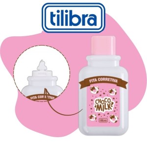 Corretivo Em Fita ChocoMilk TILIBRA