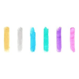 Tinta Guache em Bastao Metallic com 6 Cores 10g ACRILEX