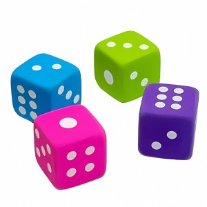 Borracha Dado ACRILEX