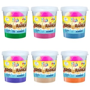 Areia Magica 200g Cores Sortidas ACRILEX