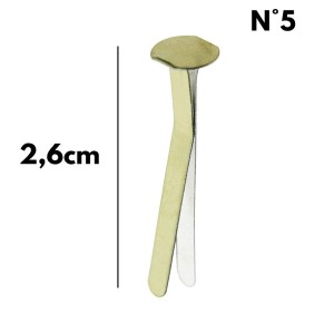 COLCHETE N°5 26mm C/72 UNIDADES TOP