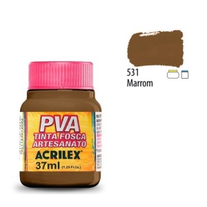 Tinta Plastica PVA Fosca 37ml ACRILEX