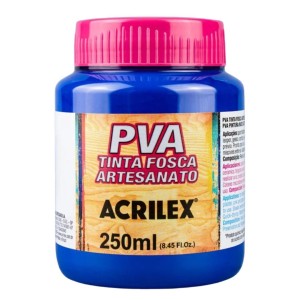 Tinta Plastica PVA Fosca 250ml ACRILEX